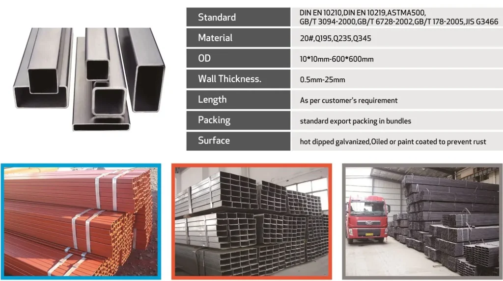 Square-Hollow-Tube-Rectangle-Hollow-Section-dimension