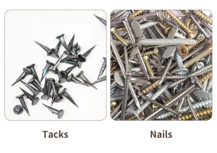 Difference Between Tacks Tacks vs Nails: A Comprehensive Professional Comparison - ROOFGLORY
